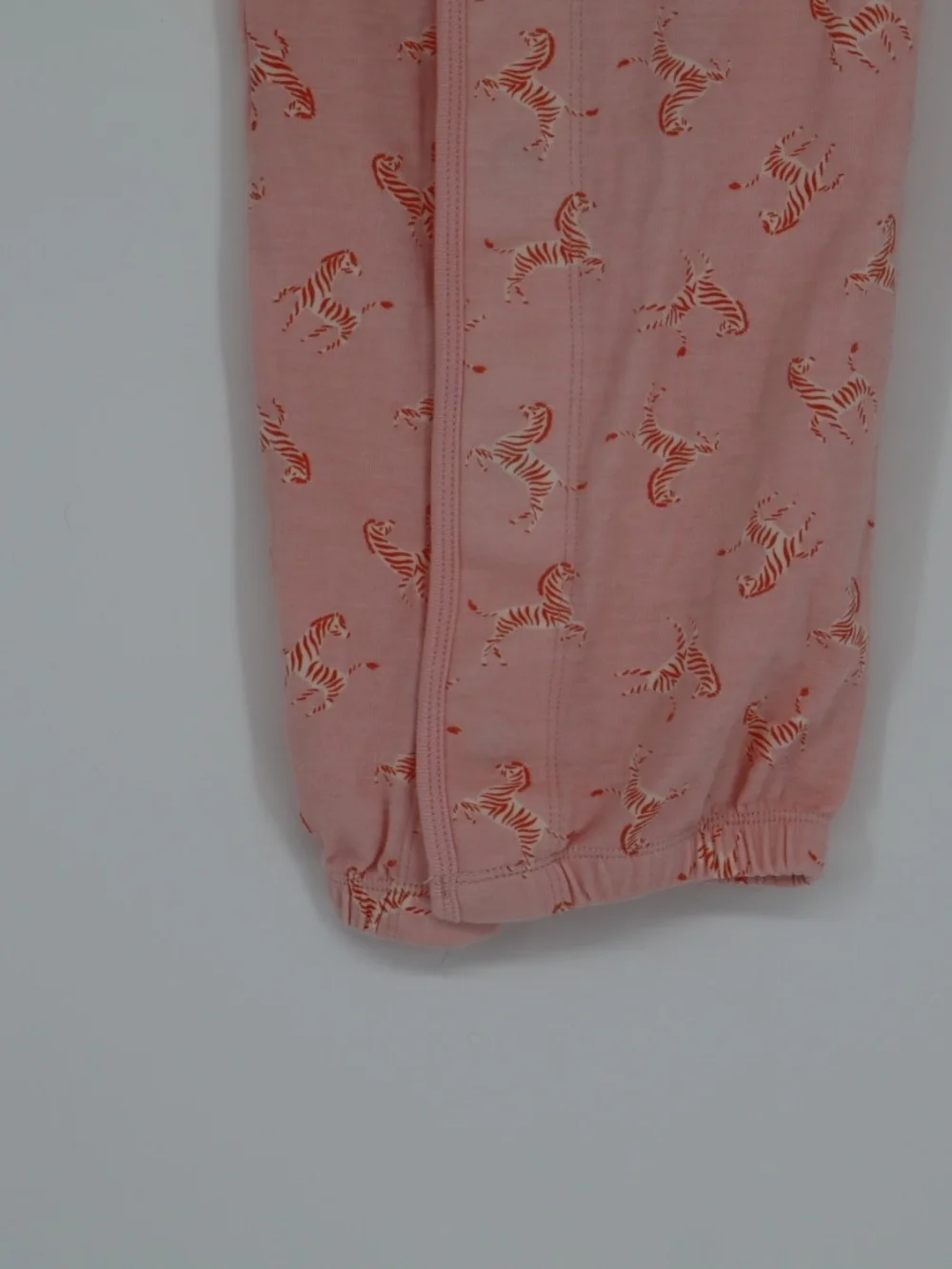Magnetic Me Pink Organic Infant Gown Zebra Print Newborn-3 Months Organic Cotton